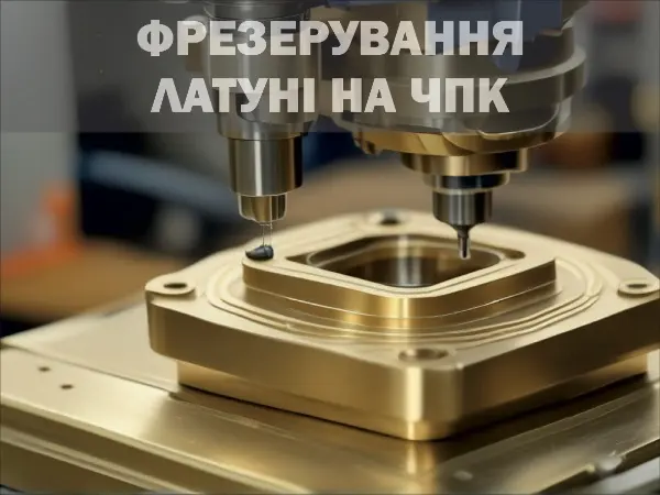 Фрезерування латуні