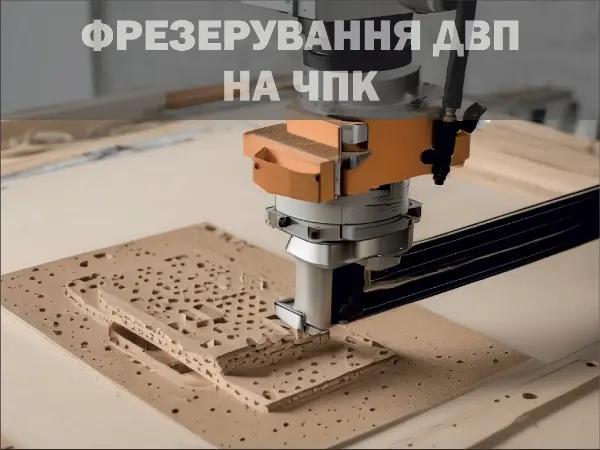 Фрезерування ДВП