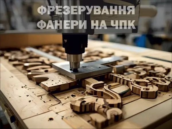 Фрезерування фанери